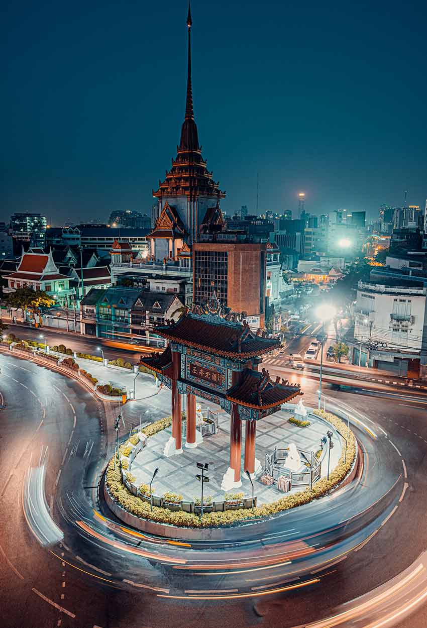 Calles de Bangkok Tailandia