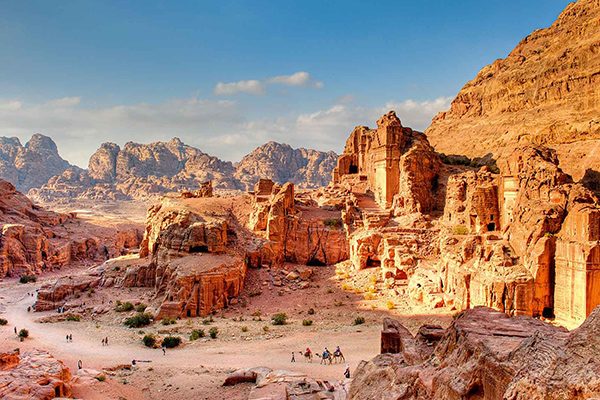 Vista de Petra Desierto Jordania ASIVIAJO