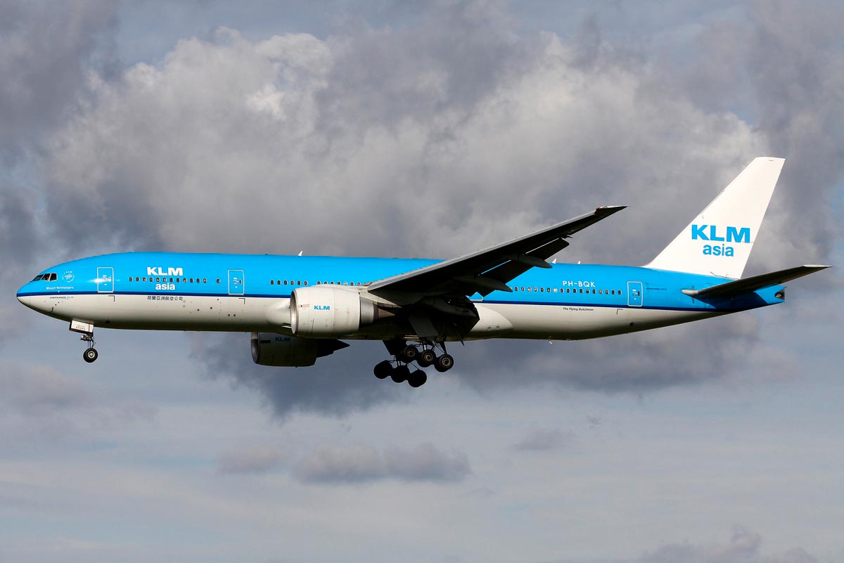 Boeing 777 KLM Asia