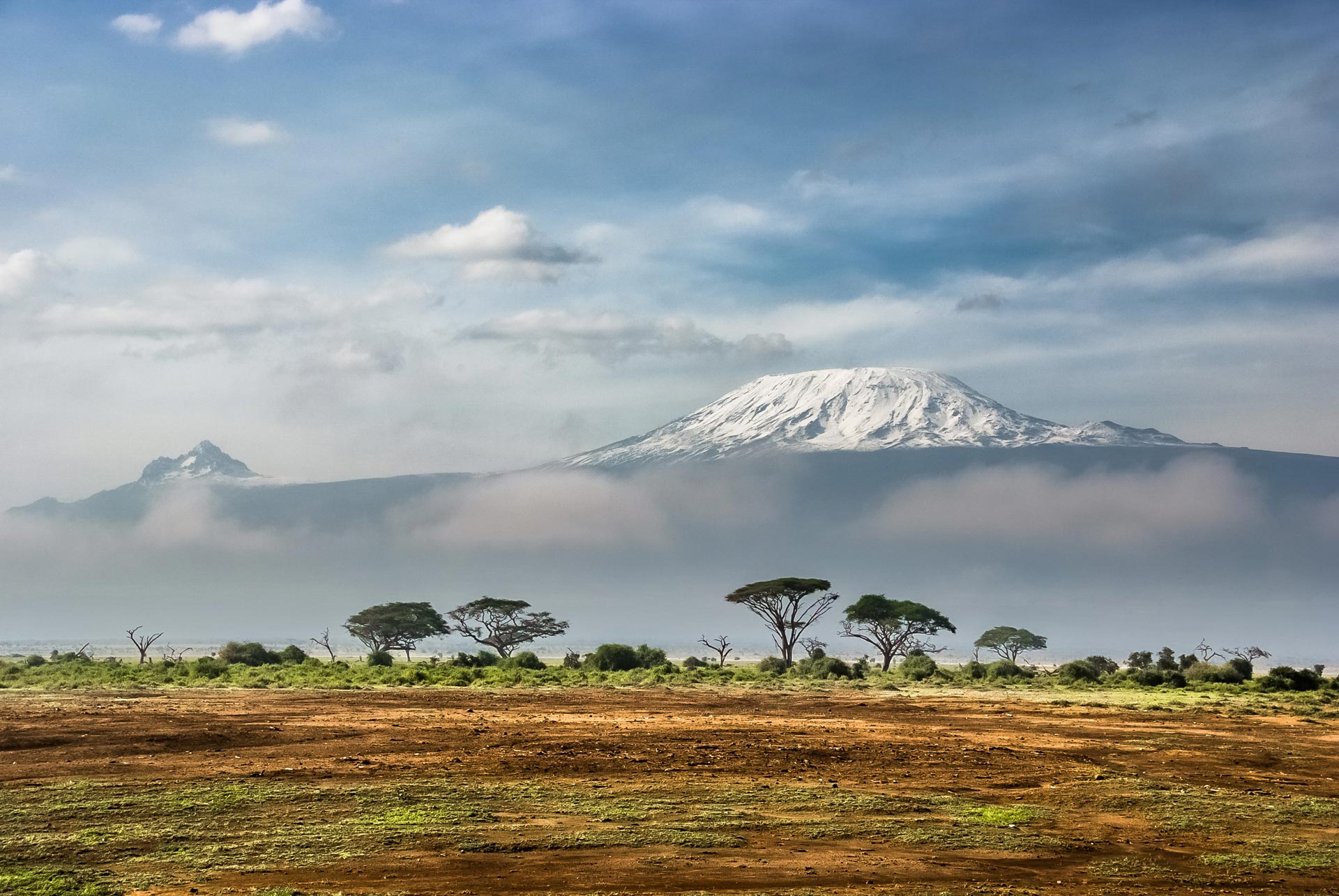 Kilimanjaro visto desde Amboseli