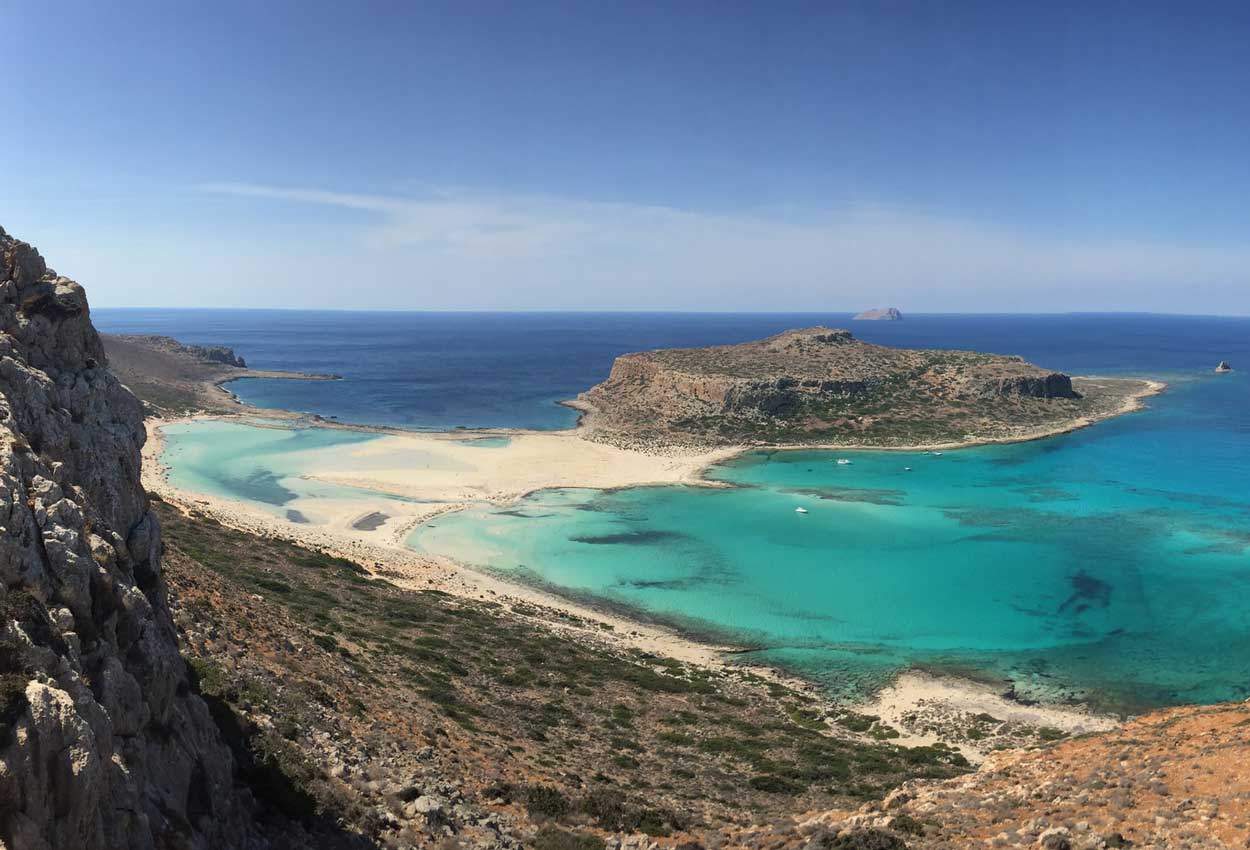 La playa mas asombrosa de Grecia Creta