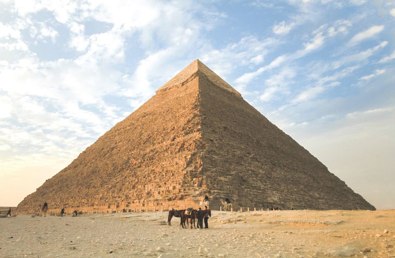 Piramides de Giza en el cairo Egipto