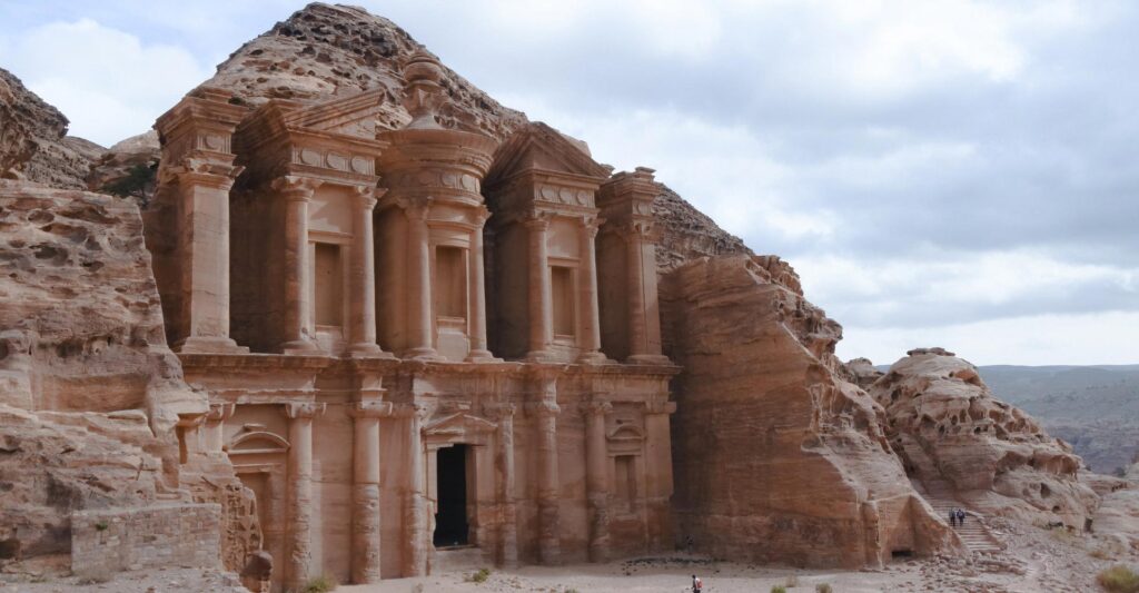 Templo Petra Jordania