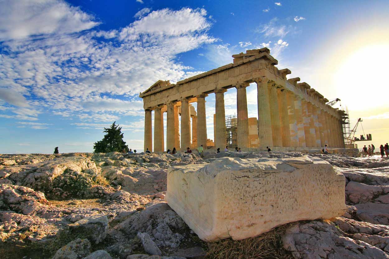Templo del Partenon en Atenas Grecia
