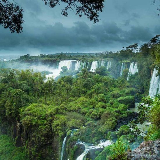 Vista de las Cataratas de Iguazu Argentina