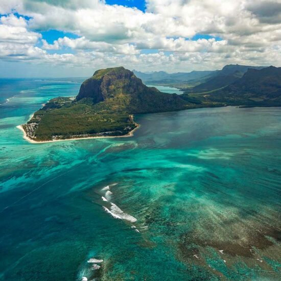 Vista Isla Mauricio