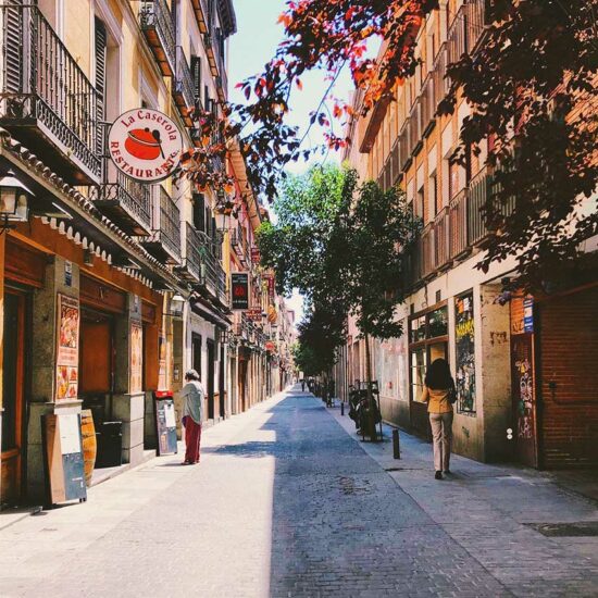 Calles de Madrid Espana