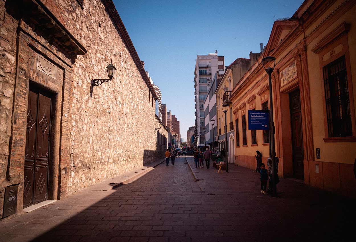 Calles de ciudad de cordoba Argentina