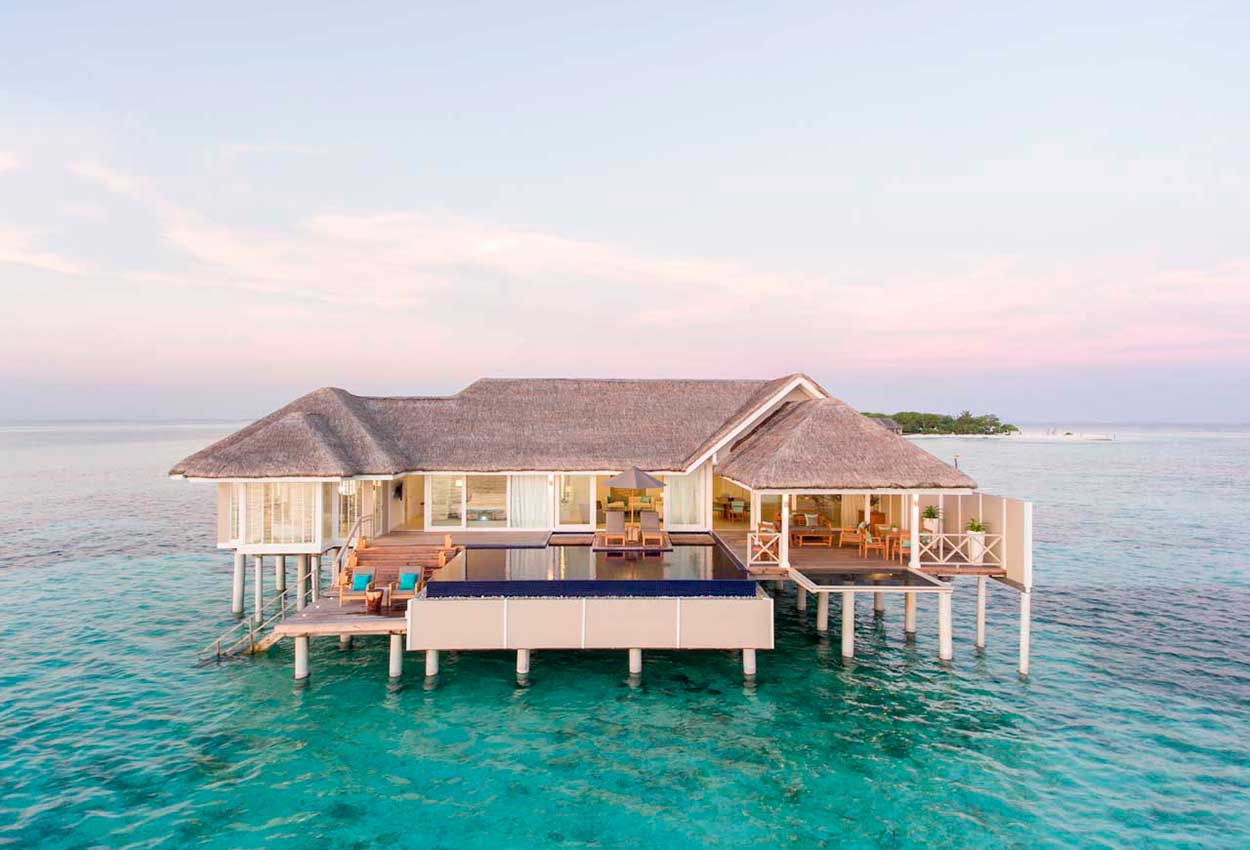 lux villa Maldivas