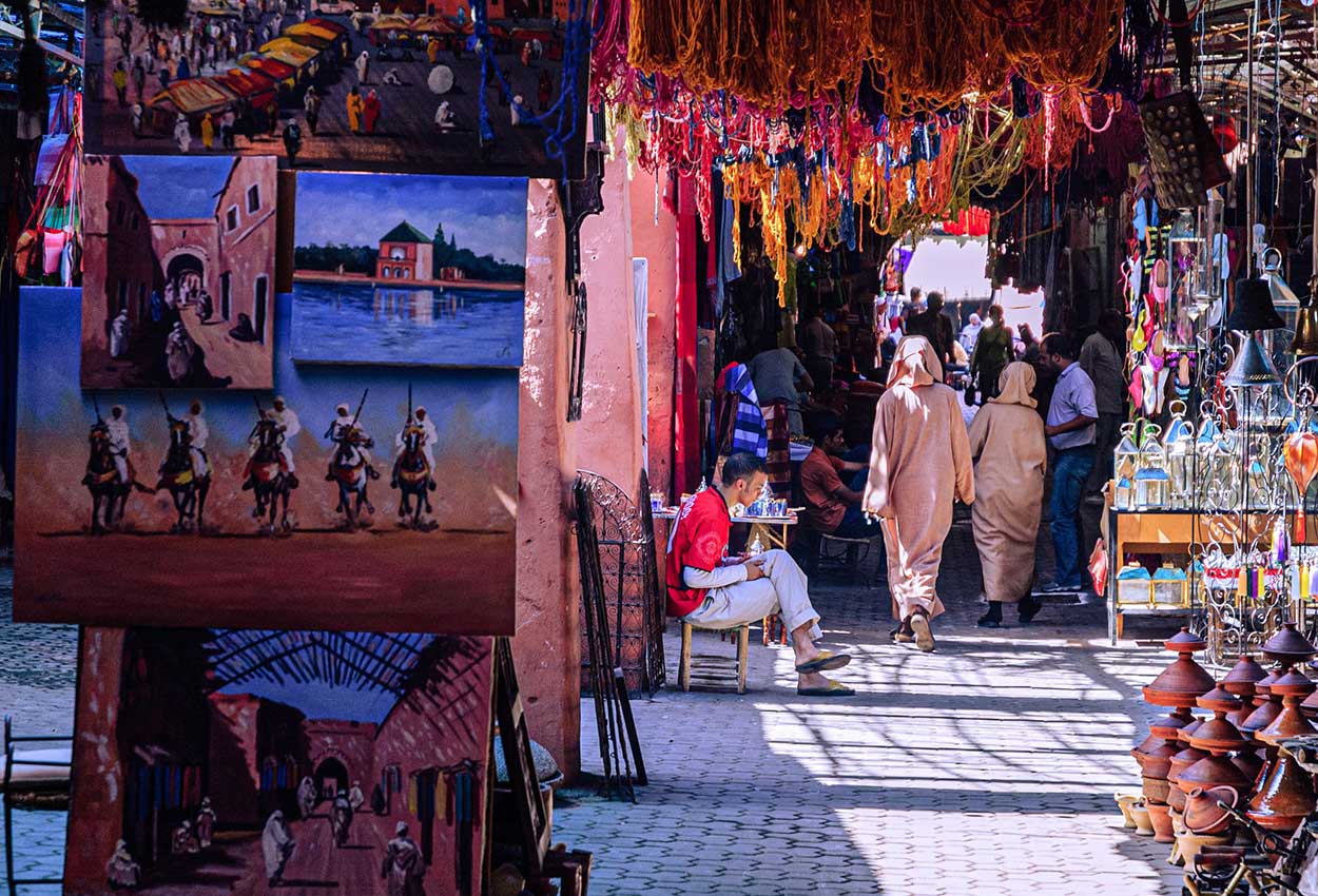 Calles de Marruecos