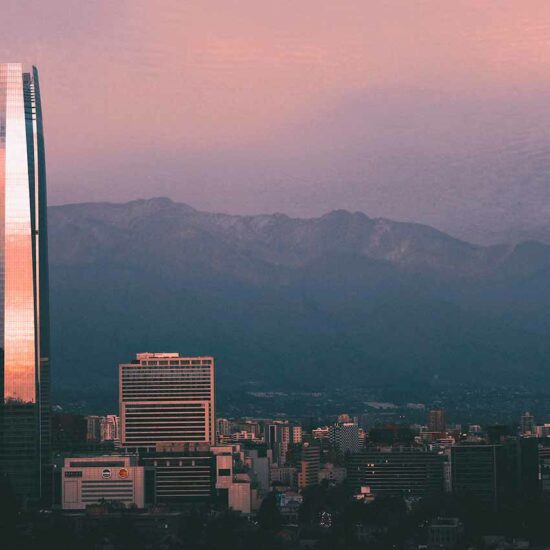 Vista Santiago de chile