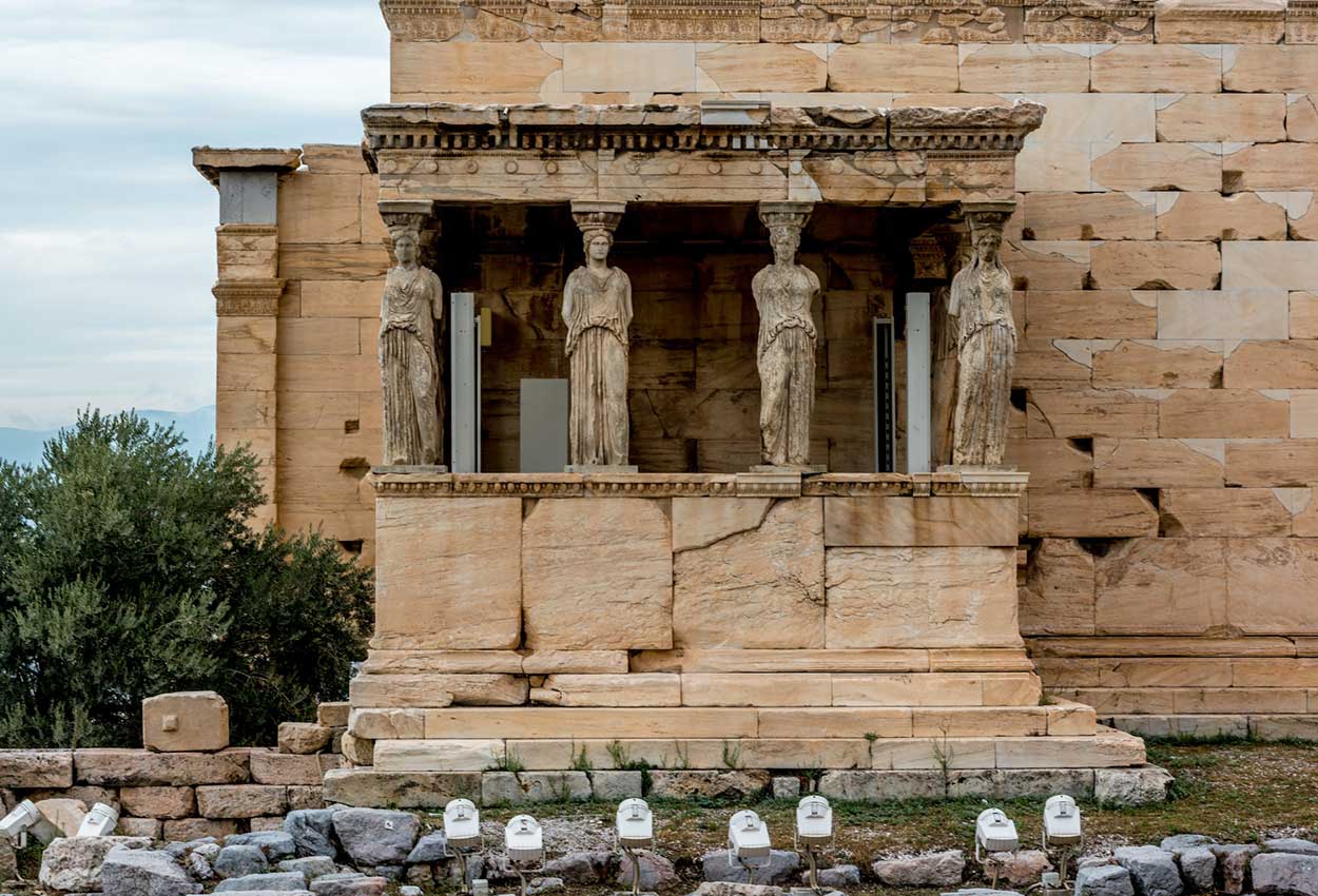 Templo de Atenas Acropolis Grecia
