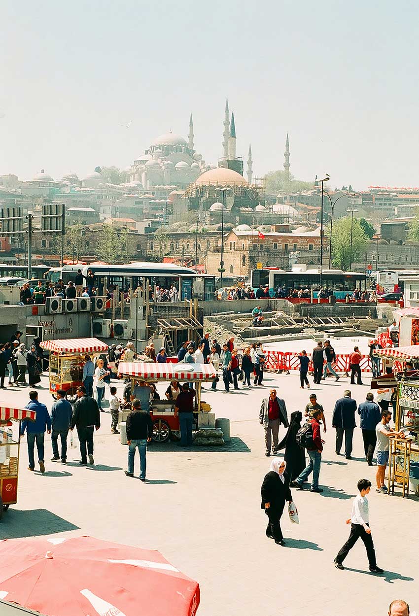 Mercado Callejaro en Turquia